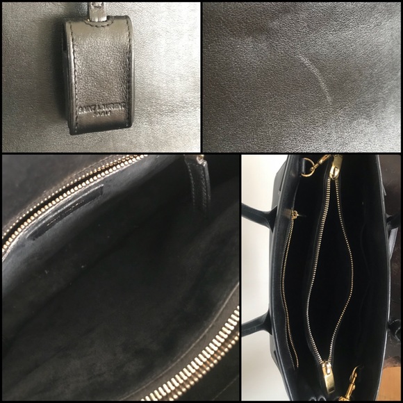Saint Laurent Medium Sac De Jour Bag Black - Picture 7 of 8